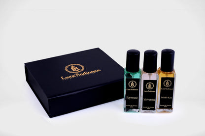 COMBO OF ICYMUSE VELVETSIN AND TRUFFLE KISS LUXURY GIFT SET (20ml × 3)
