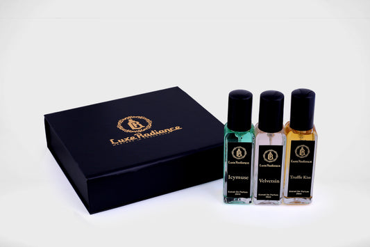 COMBO OF ICYMUSE VELVETSIN AND TRUFFLE KISS LUXURY GIFT SET (20ml × 3)