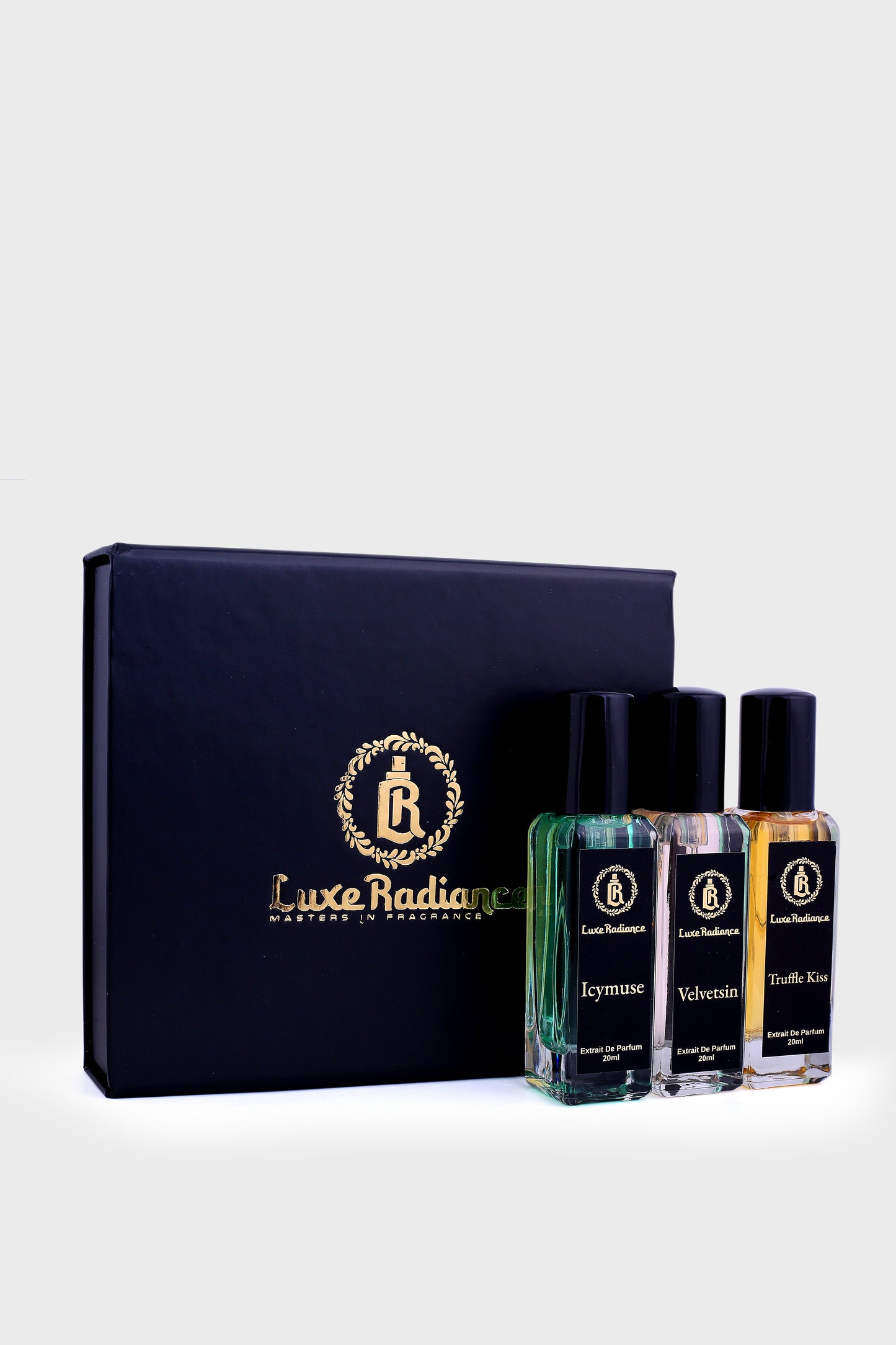COMBO OF ICYMUSE VELVETSIN AND TRUFFLE KISS LUXURY GIFT SET (20ml × 3)